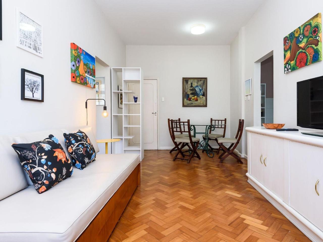 Apartamento Espacoso A 300M Da Praia | Hg 71/904 Rio de Janeiro Exteriör bild